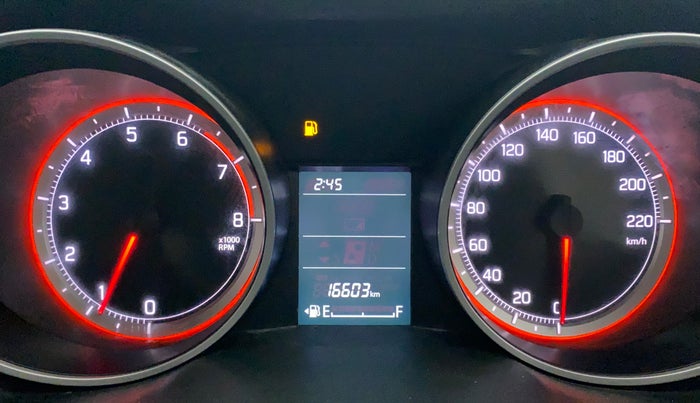 2019 Maruti Swift VXI, Petrol, Manual, 16,646 km, Odometer Image