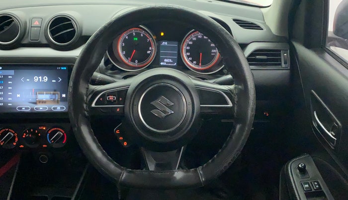 2019 Maruti Swift VXI, Petrol, Manual, 16,646 km, Steering Wheel Close Up