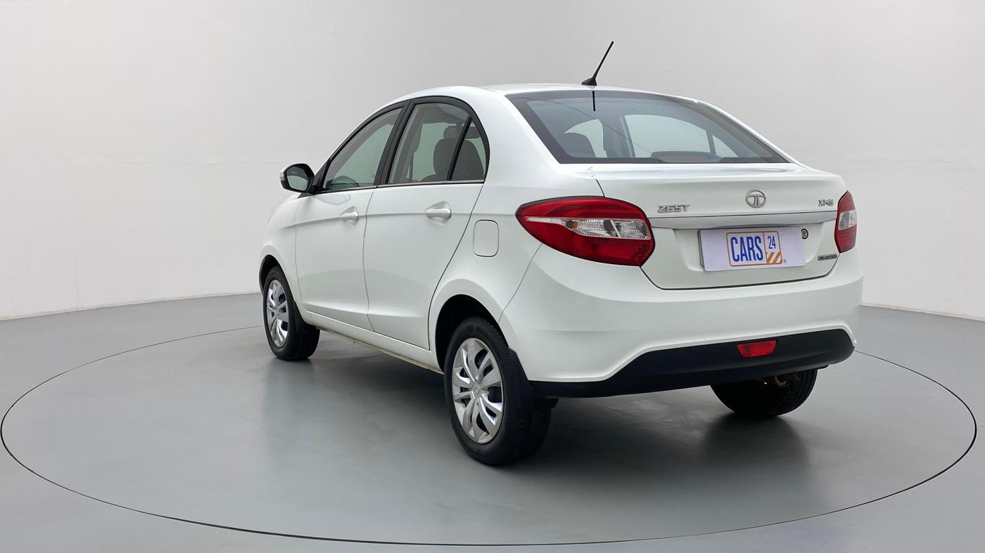 2017 Tata Zest XMS RT, Petrol, Manual, 47,245 km, Left Back Diagonal