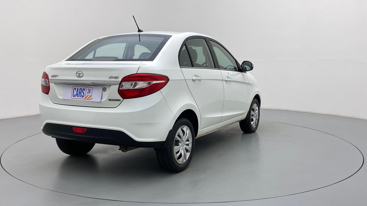 2017 Tata Zest XMS RT, Petrol, Manual, 47,245 km, Right Back Diagonal