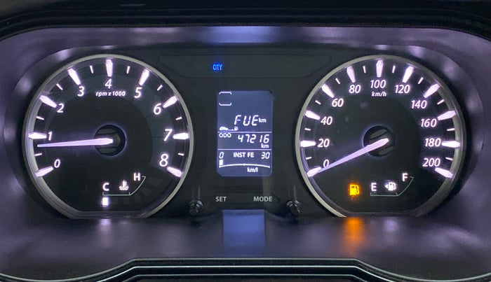 2017 Tata Zest XMS RT, Petrol, Manual, 47,245 km, Odometer Image