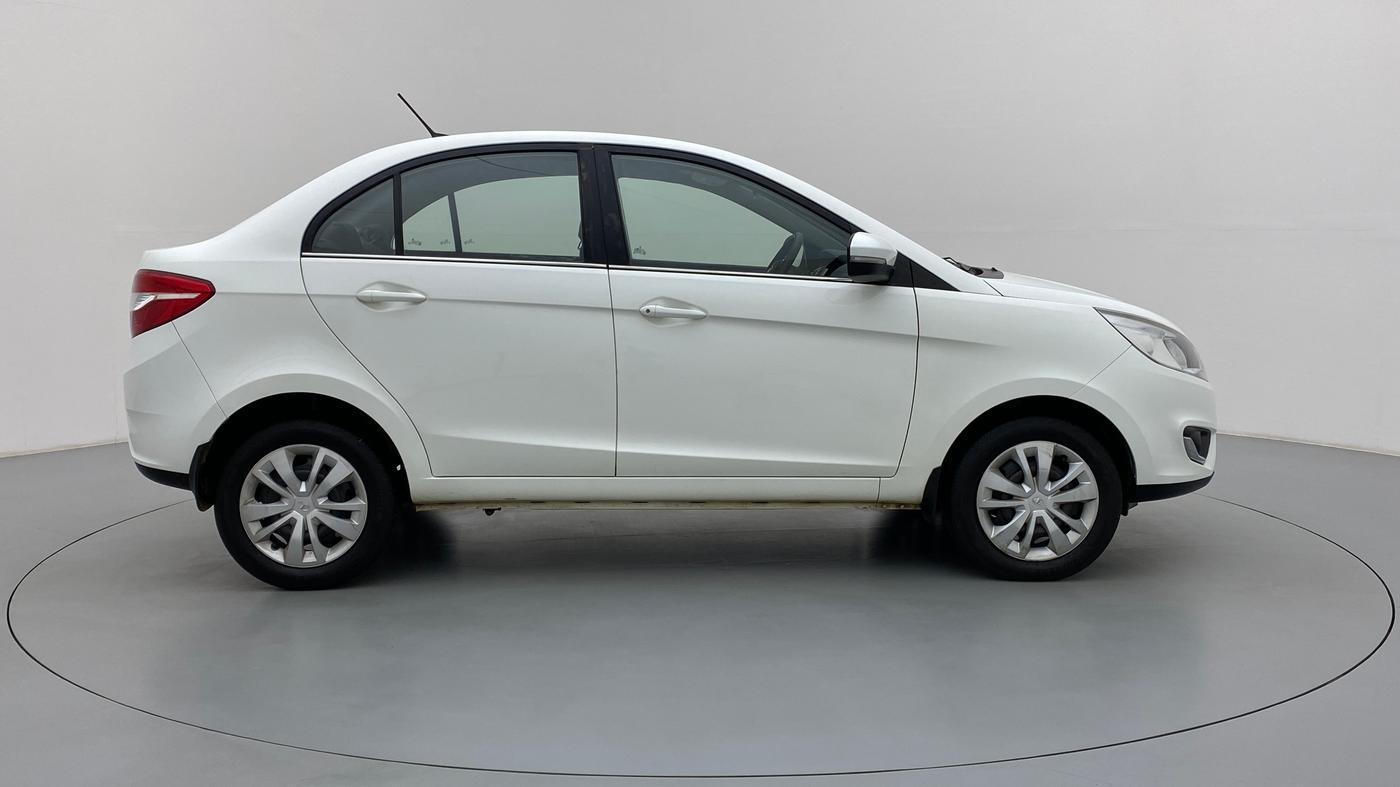 2017 Tata Zest XMS RT, Petrol, Manual, 47,245 km, Right Side View