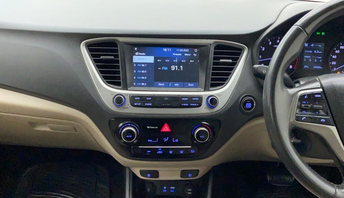 2018 Hyundai Verna 1.6 SX VTVT AT (O), Petrol, Automatic, 60,877 km, Air Conditioner
