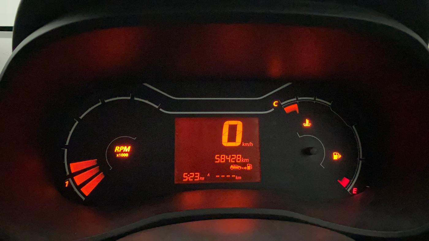 2020 Renault Kwid RXL, Petrol, Manual, 58,414 km, Odometer Image