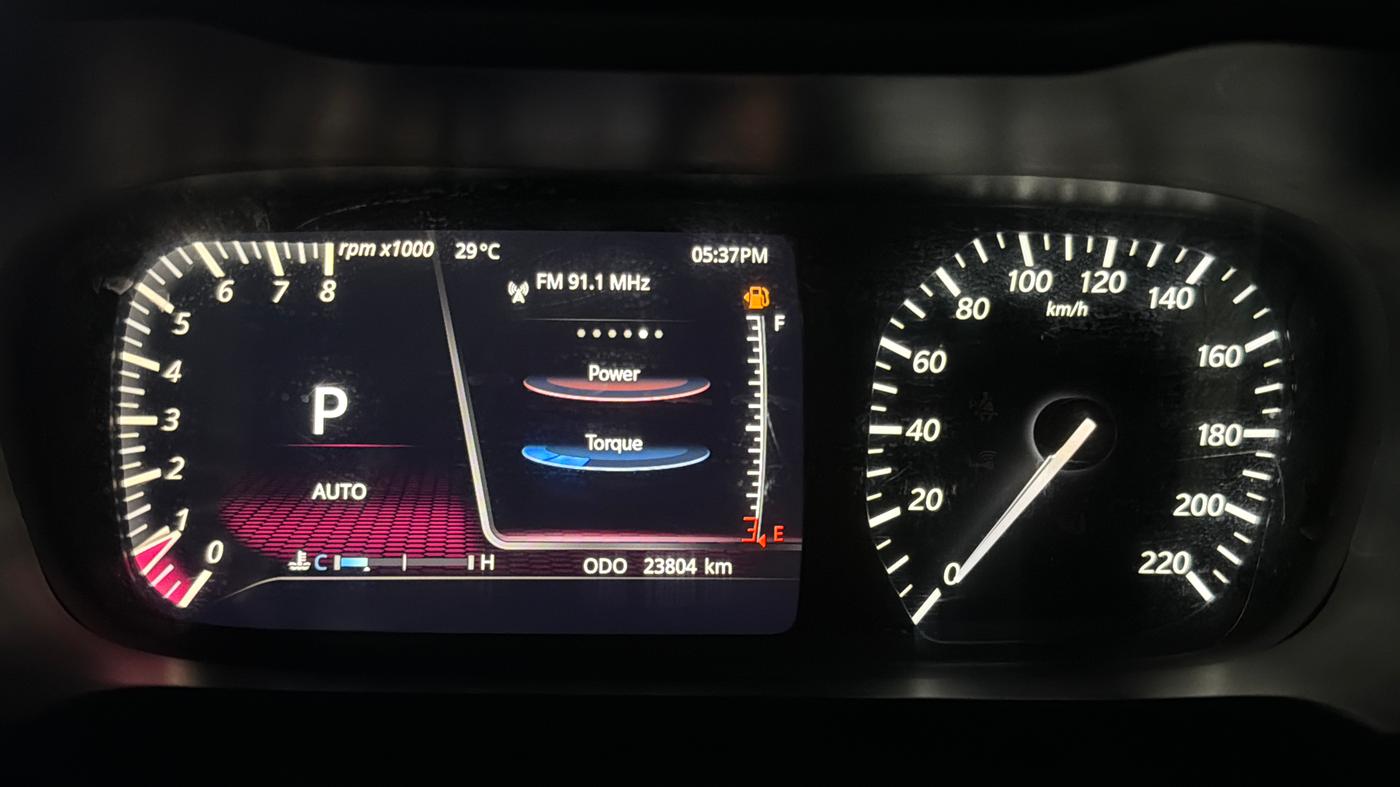 2023 Tata ALTROZ XZA, Petrol, Automatic, 23,796 km, Odometer Image