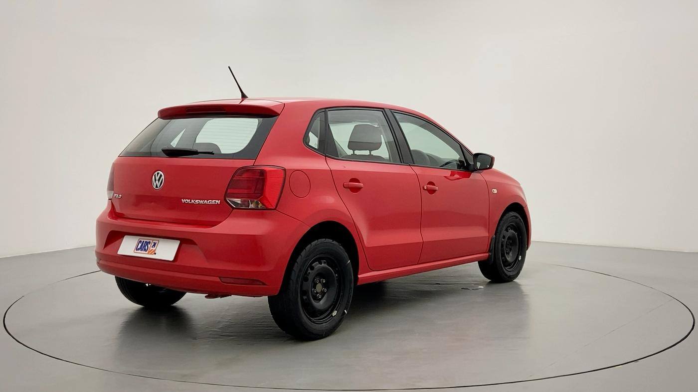 2015 Volkswagen Polo COMFORTLINE 1.2L PETROL, Petrol, Manual, 94,802 km, Right Back Diagonal