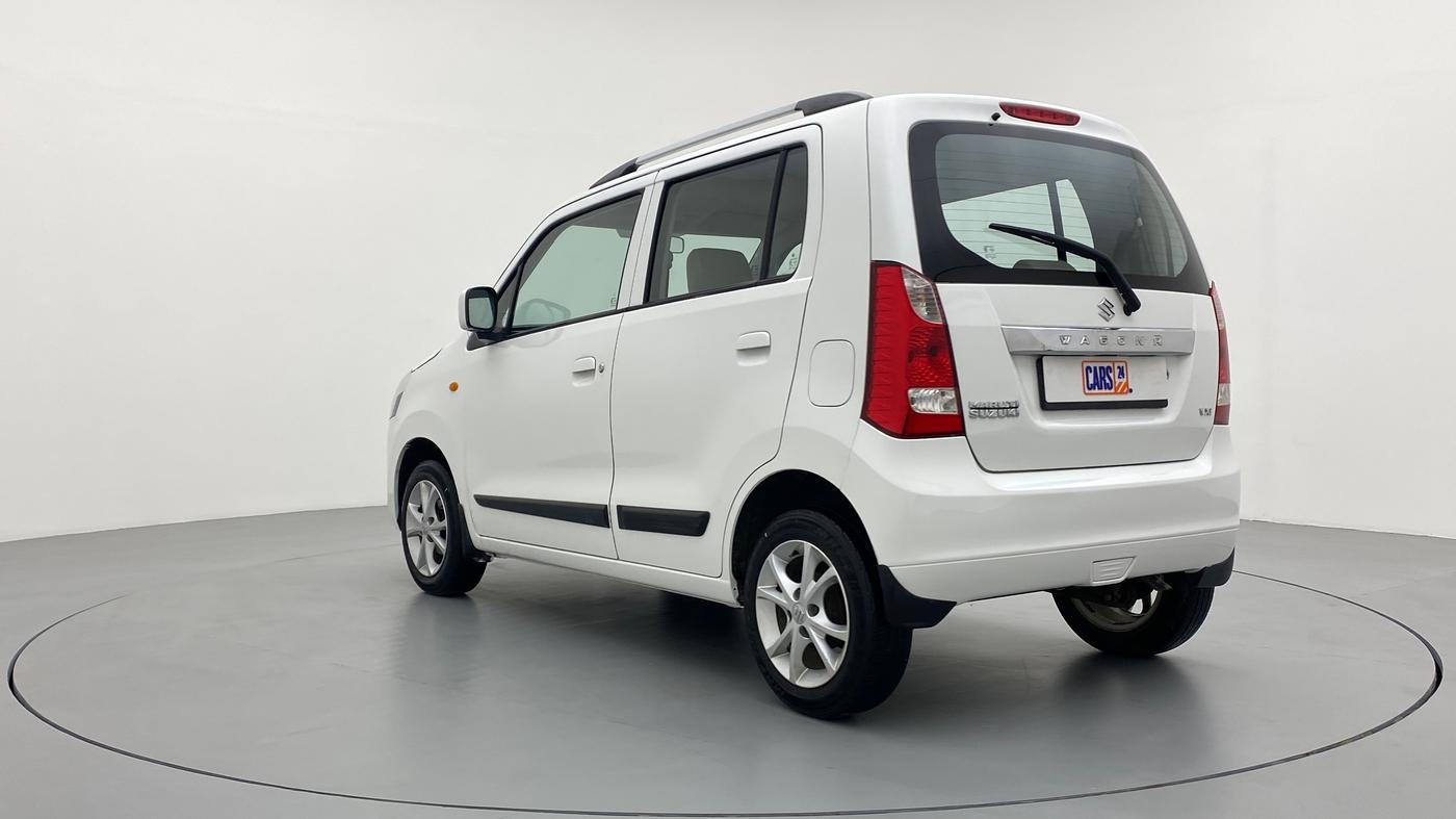 2017 Maruti Wagon R 1.0 VXI, Petrol, Manual, 60,053 km, Left Back Diagonal