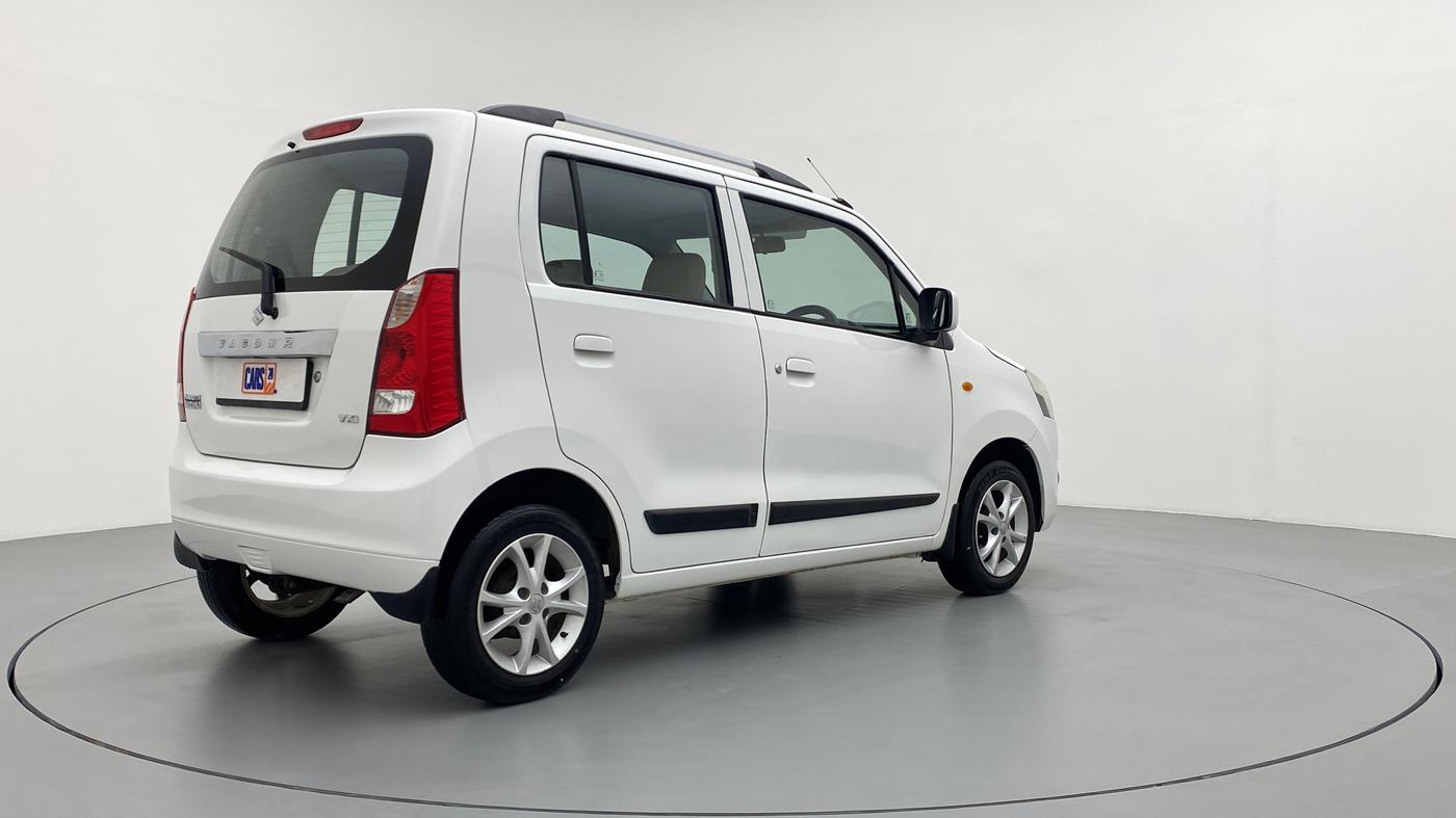 2017 Maruti Wagon R 1.0 VXI, Petrol, Manual, 60,053 km, Right Back Diagonal