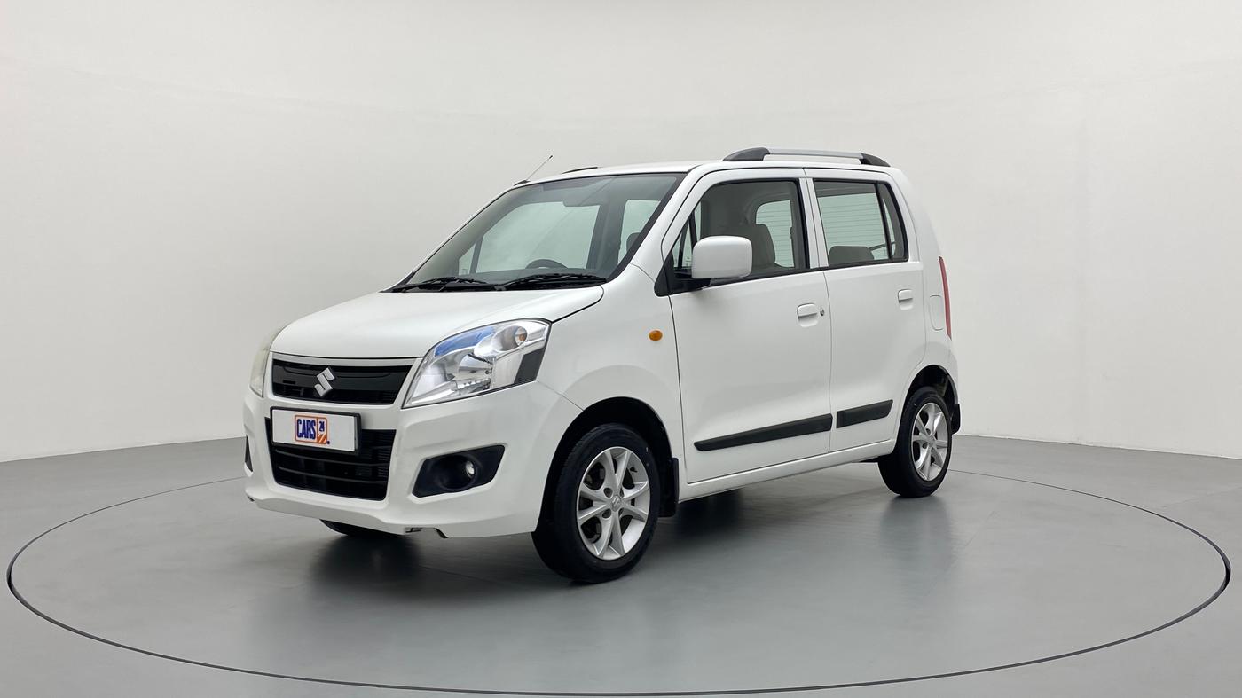 2017 Maruti Wagon R 1.0 VXI, Petrol, Manual, 60,053 km, Left Front Diagonal