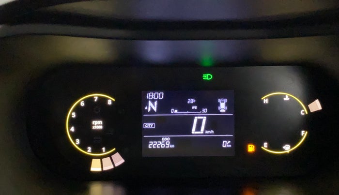 2024 Tata NEXON Smart Plus 1.2 Revotron 6 AMT, Petrol, Automatic, 22,267 km, Odometer Image