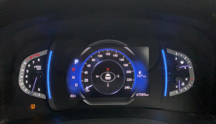 2023 Hyundai Creta SX (O) 1.4 TURBO DCT, Petrol, Automatic, 67,283 km, Odometer Image
