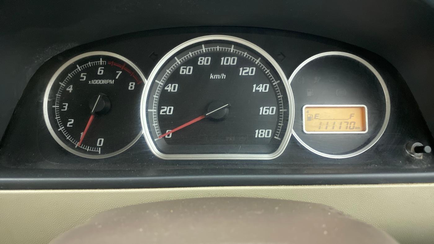 2012 Maruti Zen Estilo VXI, Petrol, Manual, 1,11,170 km, Odometer Image