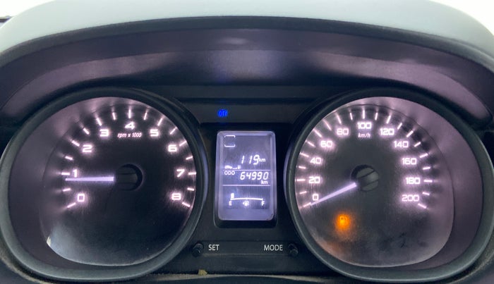 2016 Tata Tiago XT DIESEL, Diesel, Manual, 64,990 km, Odometer Image