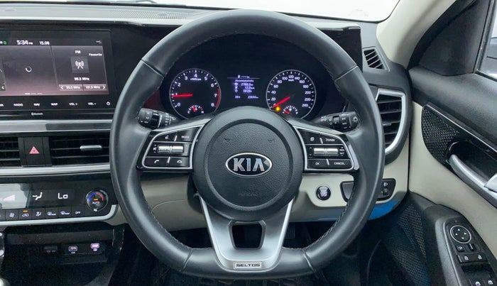 2020 KIA SELTOS HTX 1.5 PETROL MT, Petrol, Manual, 23,733 km, Steering Wheel Close Up