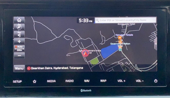 2020 KIA SELTOS HTX 1.5 PETROL MT, Petrol, Manual, 23,733 km, Navigation System
