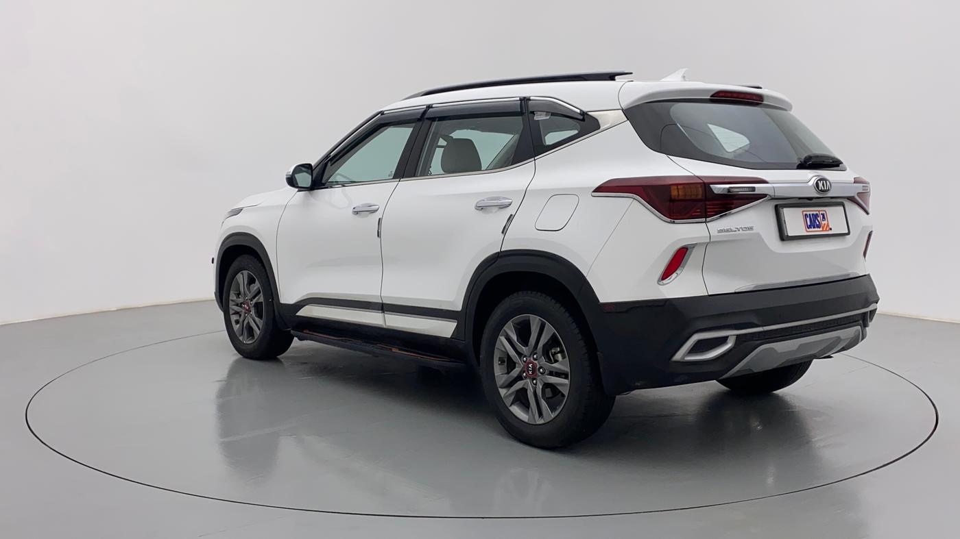2020 KIA SELTOS HTX 1.5 PETROL MT, Petrol, Manual, 23,733 km, Left Back Diagonal