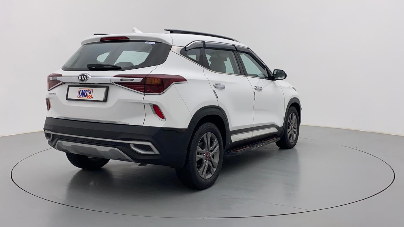 2020 KIA SELTOS HTX 1.5 PETROL MT, Petrol, Manual, 23,733 km, Right Back Diagonal