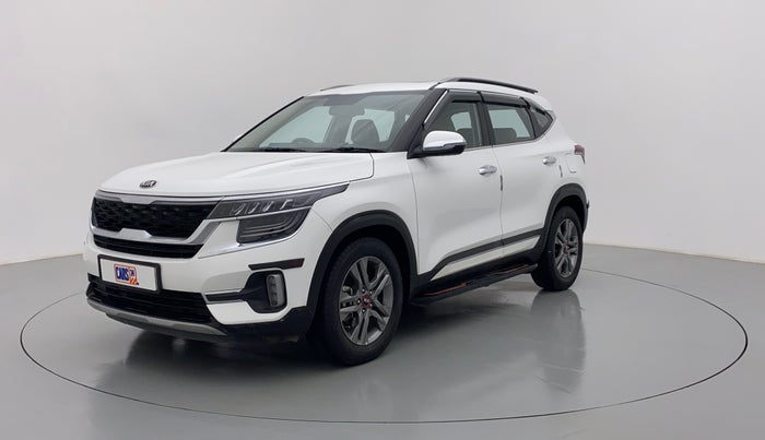 2020 KIA SELTOS HTX 1.5 PETROL MT, Petrol, Manual, 23,733 km, Left Front Diagonal