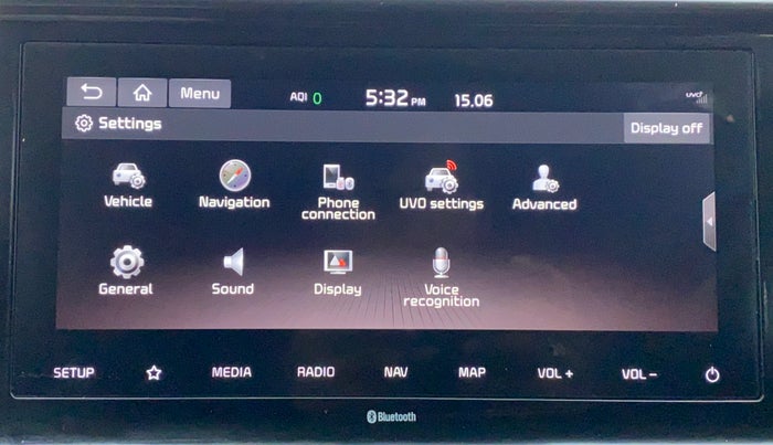 2020 KIA SELTOS HTX 1.5 PETROL MT, Petrol, Manual, 23,733 km, Touchscreen Infotainment System