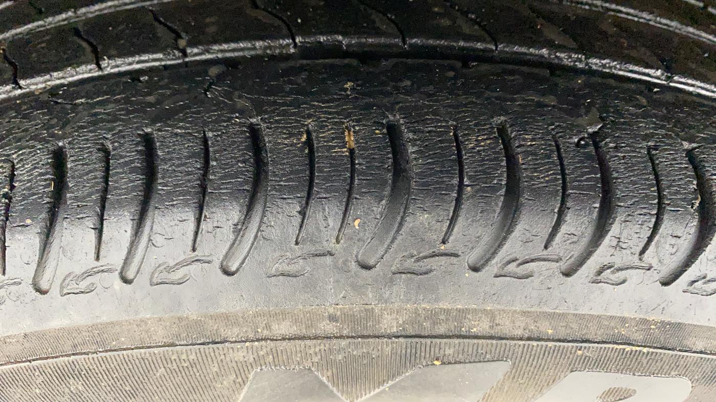 2021 Maruti S PRESSO VXI PLUS AMT, Petrol, Automatic, 58,275 km, Left Front Tyre Tread