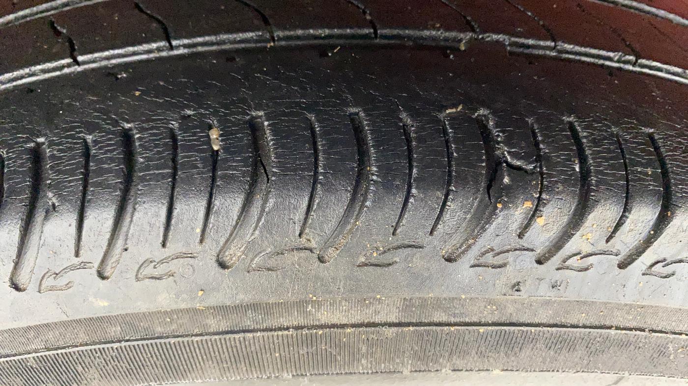 2021 Maruti S PRESSO VXI PLUS AMT, Petrol, Automatic, 58,275 km, Right Rear Tyre Tread