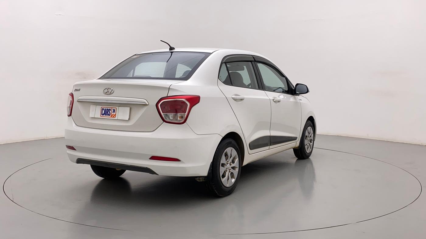 2015 Hyundai Xcent S 1.2, Petrol, Manual, 49,633 km, Right Back Diagonal