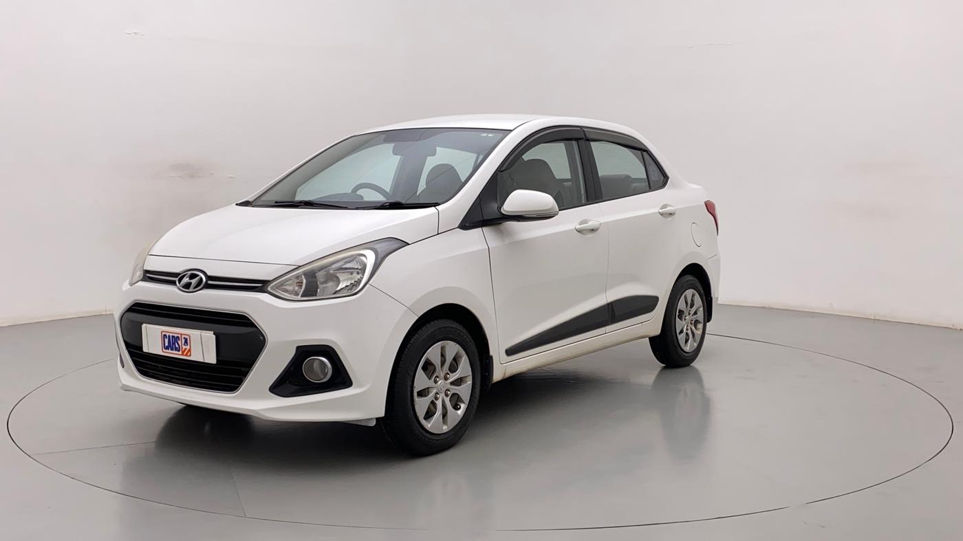2015 Hyundai Xcent S 1.2, Petrol, Manual, 49,633 km, Left Front Diagonal