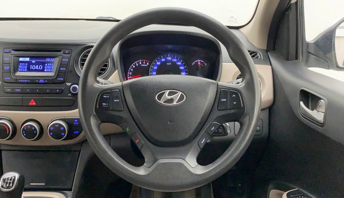 2015 Hyundai Xcent S 1.2, Petrol, Manual, 49,633 km, Steering Wheel Close Up