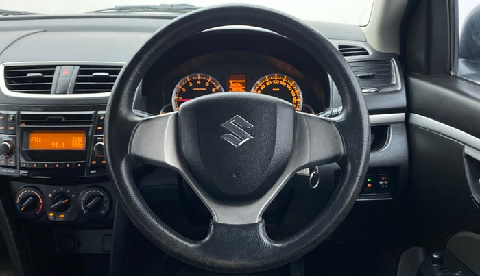 2015 Maruti Swift VXI, Petrol, Manual, 83,640 km, Steering Wheel Close Up
