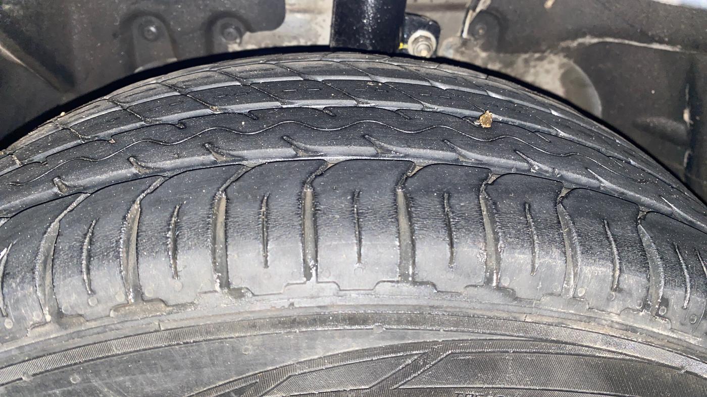 2016 Ford Ecosport TITANIUM 1.5L PETROL AT, Petrol, Automatic, 88,748 km, Left Front Tyre Tread