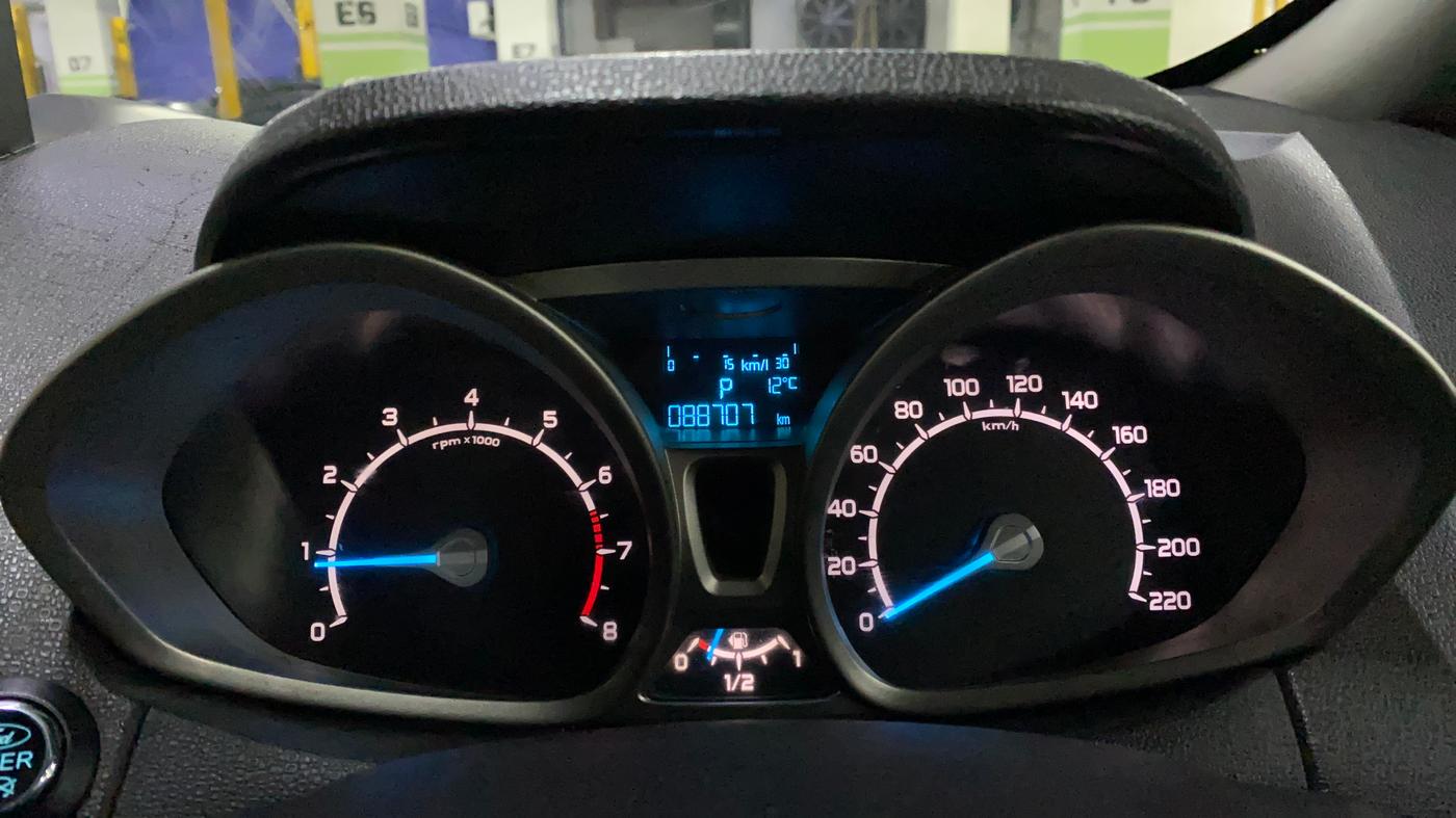 2016 Ford Ecosport TITANIUM 1.5L PETROL AT, Petrol, Automatic, 88,748 km, Odometer Image