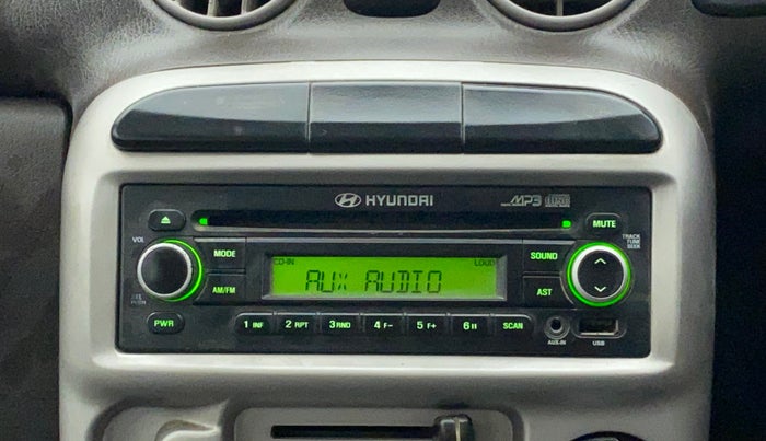 2011 Hyundai Santro Xing GLS, Petrol, Manual, 69,941 km, Infotainment System