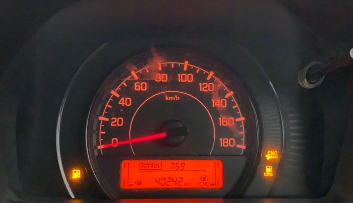 2020 Maruti New Wagon-R LXI CNG 1.0 L, CNG, Manual, 40,242 km, Odometer Image