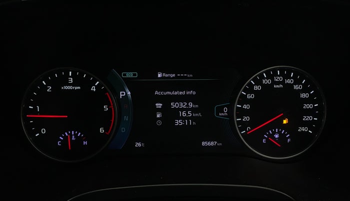 2019 KIA SELTOS GTX PLUS AT 1.5 DIESEL, Diesel, Automatic, 85,683 km, Odometer Image