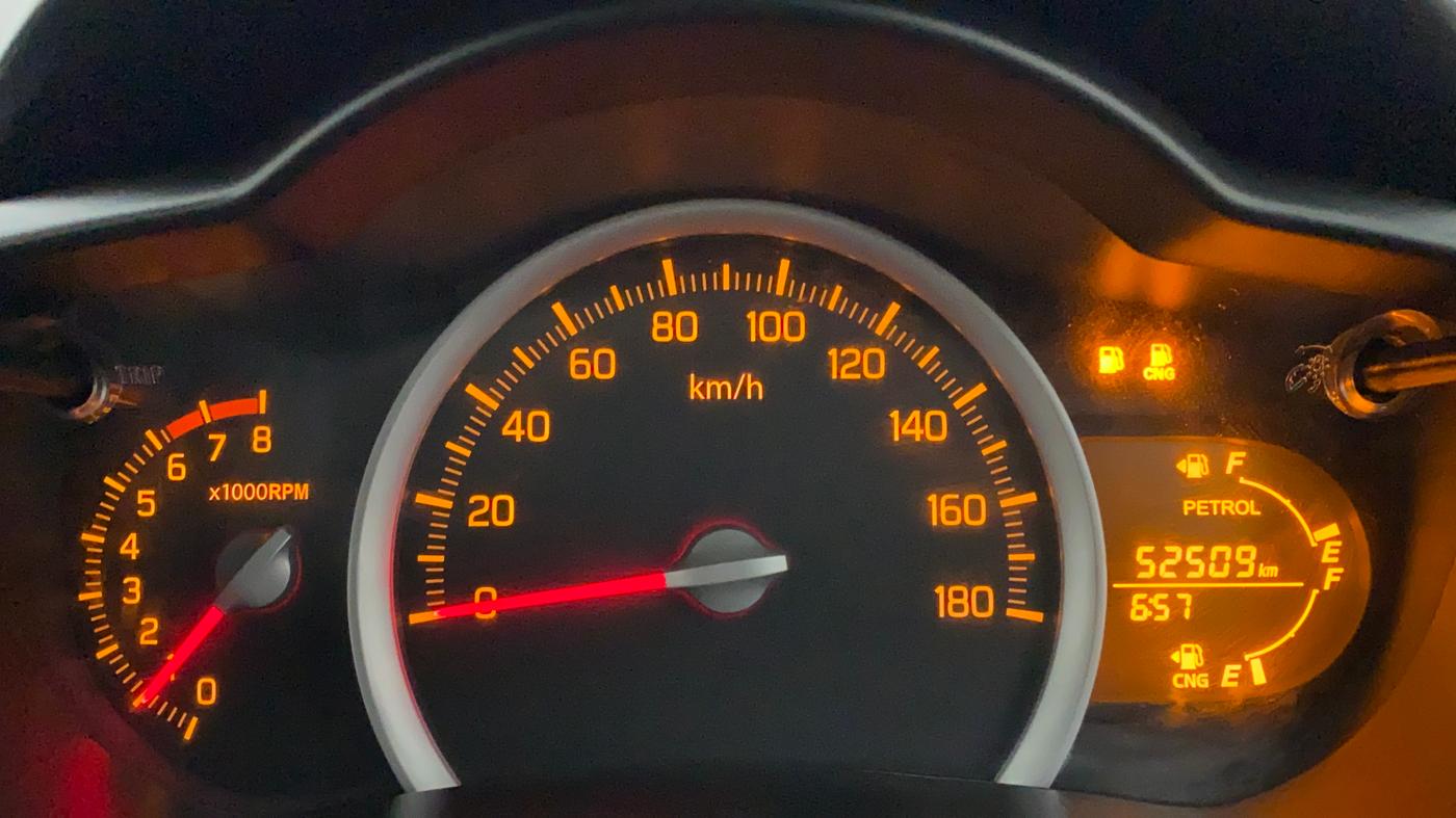 2018 Maruti Celerio VXI CNG D, CNG, Manual, 52,636 km, Odometer Image