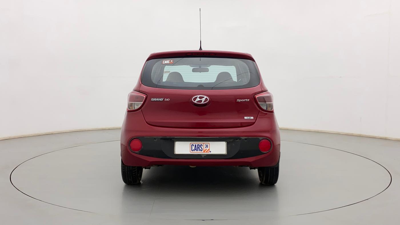 2017 Hyundai Grand i10 SPORTZ 1.2 KAPPA VTVT, Petrol, Manual, 83,808 km, Back/Rear