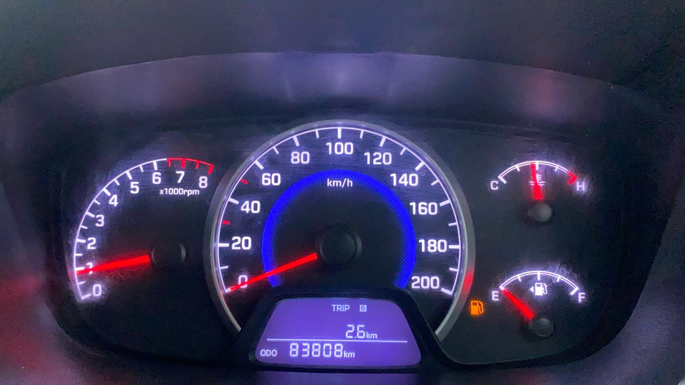 2017 Hyundai Grand i10 SPORTZ 1.2 KAPPA VTVT, Petrol, Manual, 83,808 km, Odometer Image