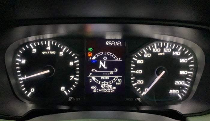 2021 Tata PUNCH ACCOMPLISHED AMT, Petrol, Automatic, 42,367 km, Odometer Image