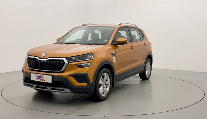 2021 Skoda KUSHAQ AMBITION 1.0 TSI MT, Petrol, Manual, 15,761 km, Left Front Diagonal