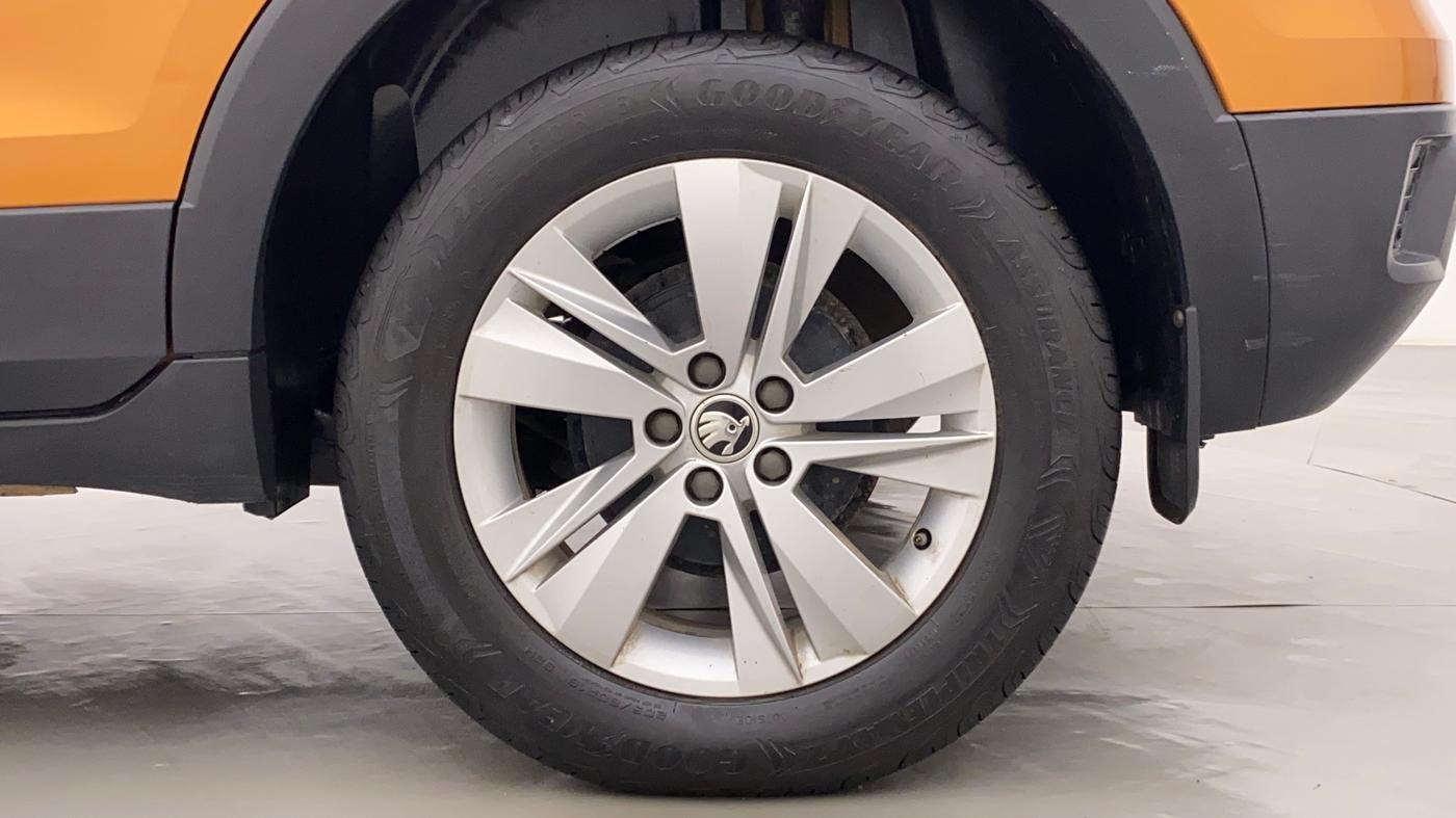 2021 Skoda KUSHAQ AMBITION 1.0 TSI MT, Petrol, Manual, 15,761 km, Left Rear Wheel