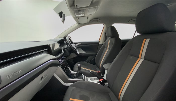 2021 Skoda KUSHAQ AMBITION 1.0 TSI MT, Petrol, Manual, 15,761 km, Right Side Front Door Cabin