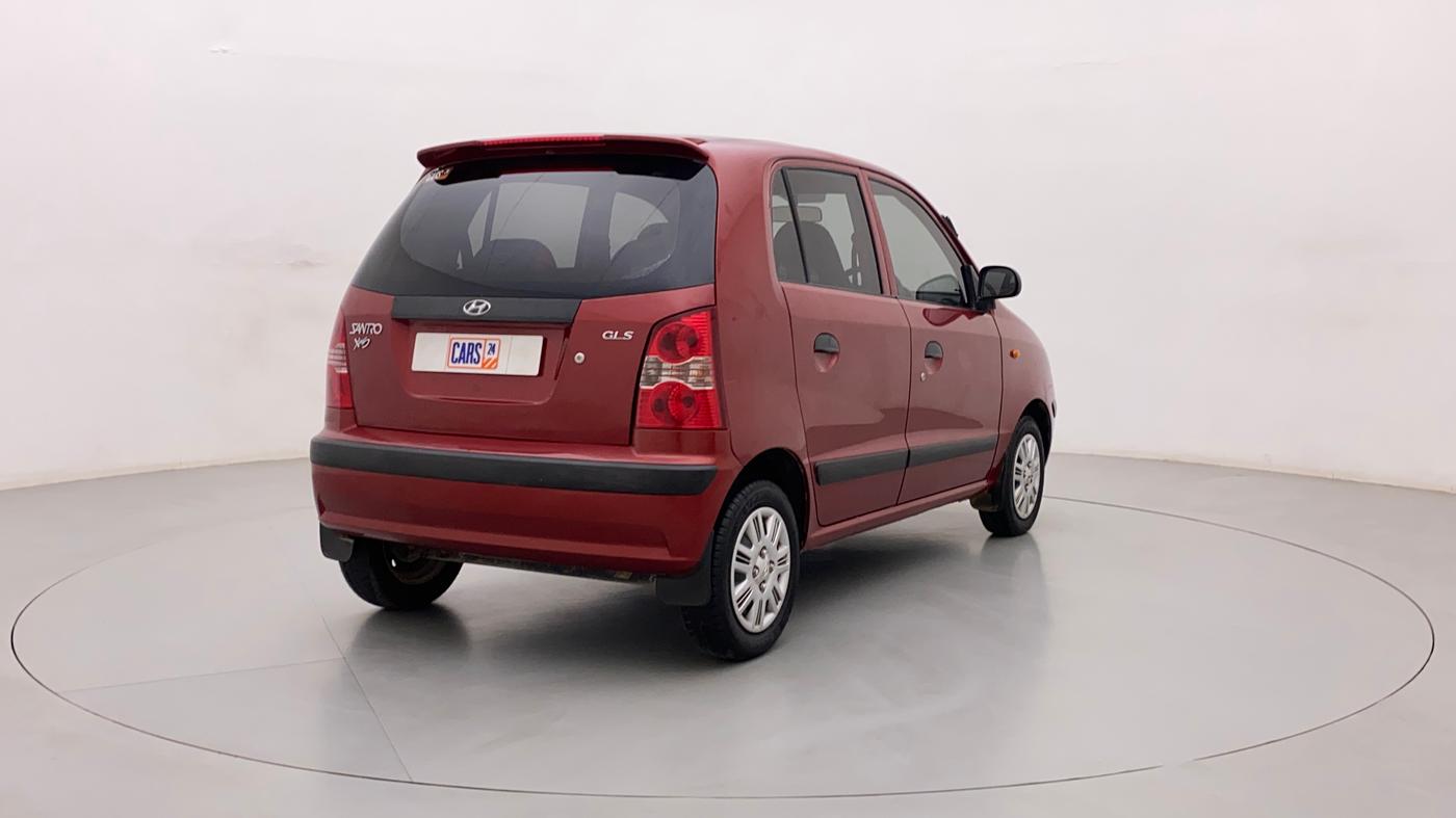 2013 Hyundai Santro Xing GLS, Petrol, Manual, 32,657 km, Right Back Diagonal