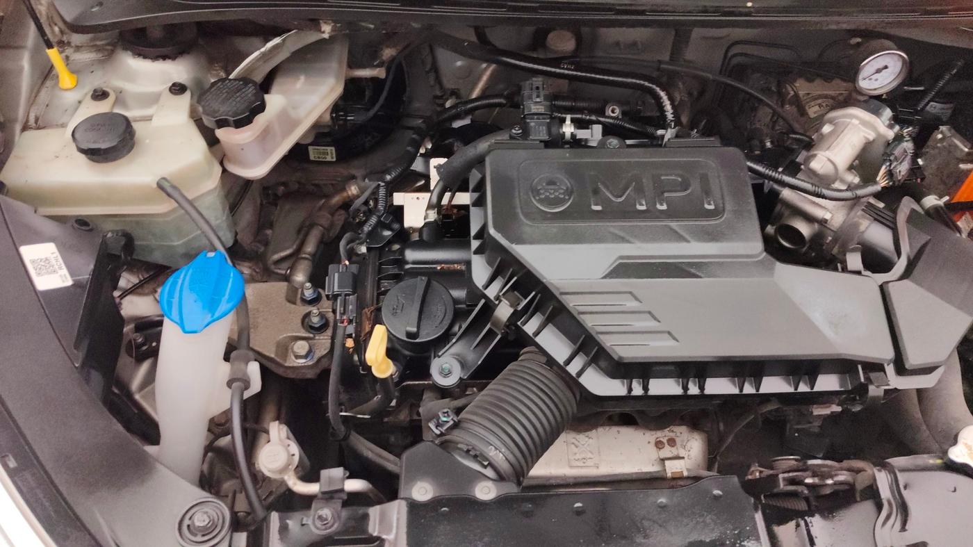 2019 Hyundai NEW SANTRO SPORTZ CNG, CNG, Manual, 1,34,769 km, Engine View - Right