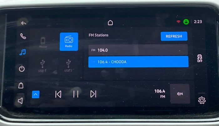 2022 Volkswagen TAIGUN HIGHLINE 1.0 TSI AT, Petrol, Automatic, 16,138 km, Touchscreen Infotainment System