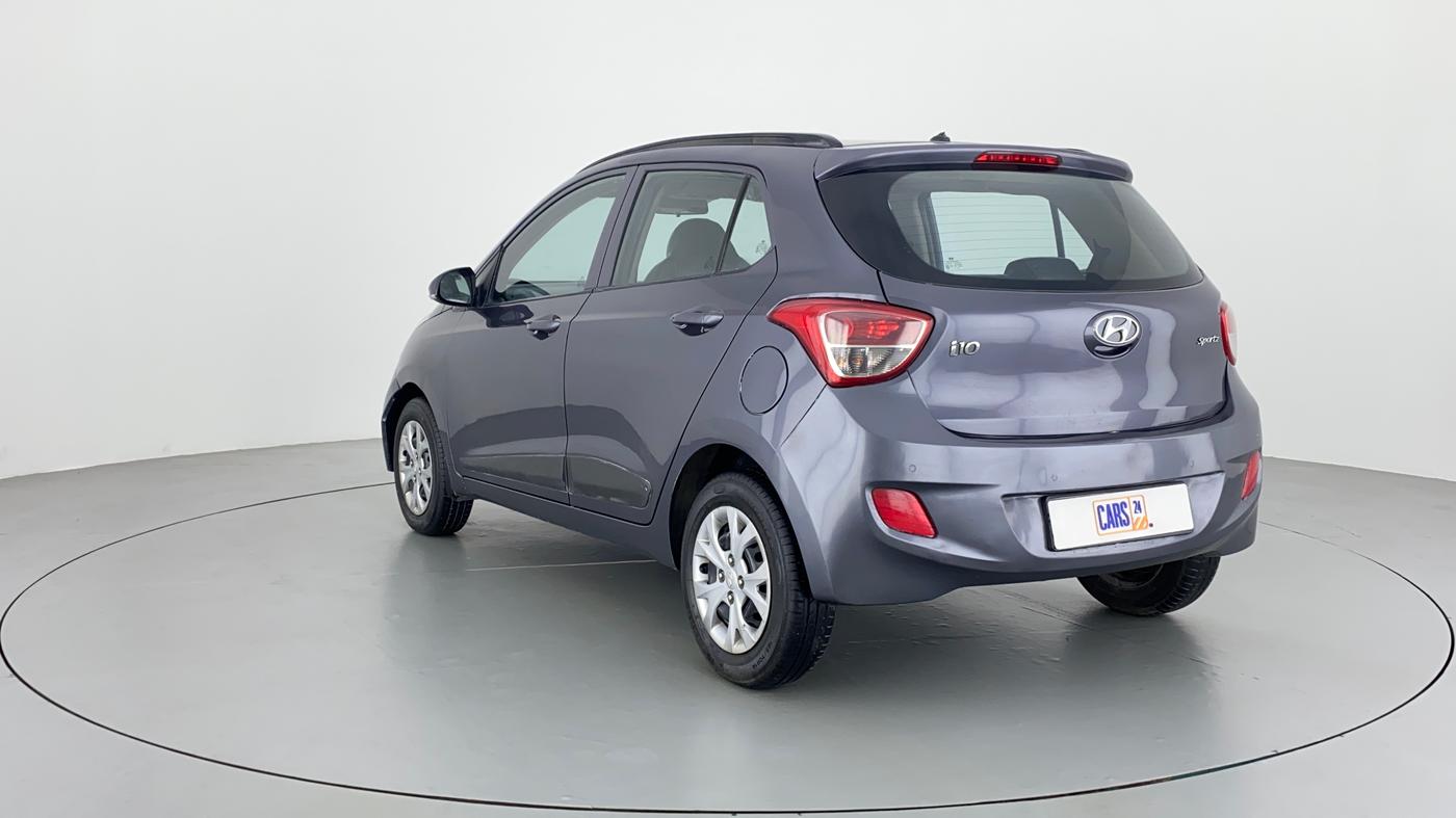 2015 Hyundai Grand i10 SPORTZ 1.1 CRDI, Diesel, Manual, 74,241 km, Left Back Diagonal
