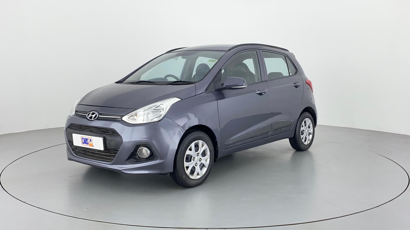 2015 Hyundai Grand i10 SPORTZ 1.1 CRDI, Diesel, Manual, 74,241 km, Left Front Diagonal