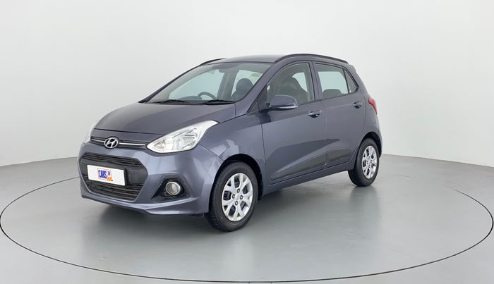 2015 Hyundai Grand i10 SPORTZ 1.1 CRDI, Diesel, Manual, 74,241 km, Left Front Diagonal