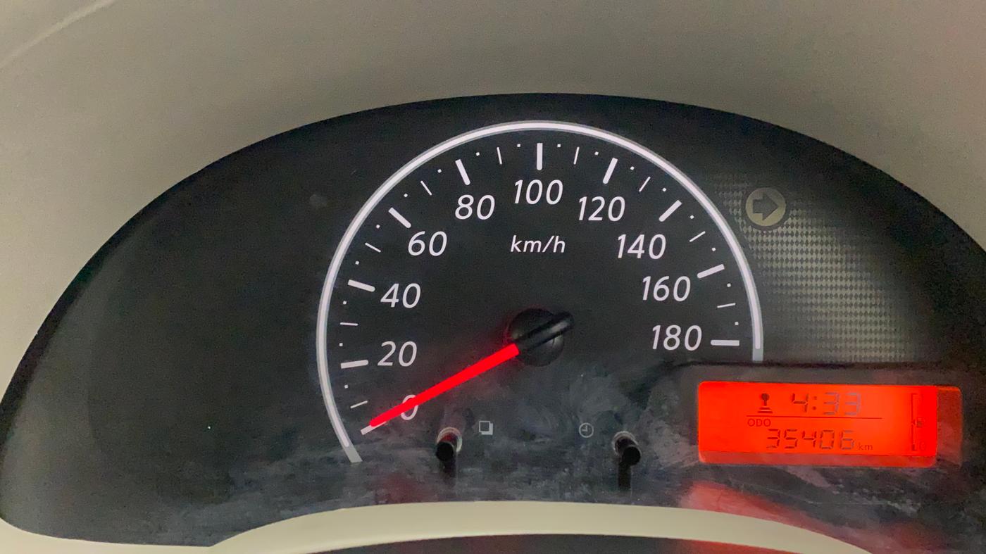 2015 Nissan Micra Active XL, Petrol, Manual, 35,406 km, Odometer Image