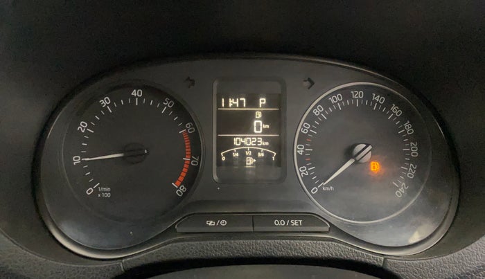 2020 Skoda Rapid AMBITION AT TSI, Petrol, Automatic, 1,04,023 km, Odometer Image