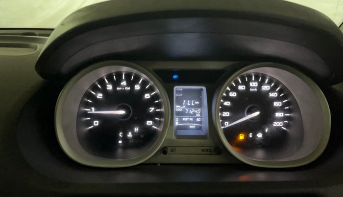 2017 Tata Tiago XZ PETROL, Petrol, Manual, 71,220 km, Odometer Image